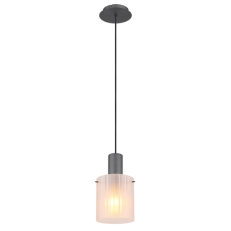 Závěsné svítidlo TULIVAR šedá 40W E27 IP20 GLOBO 15904HF
