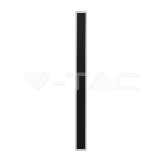 17W LED Wall Lamp Black Body 3000K IP65 V-TAC SKU6830