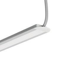 Záslepka s otvorem KLUŚ MICRO-LNK-OTW pro LED hliníkový profil šedá, C24427C02TW
