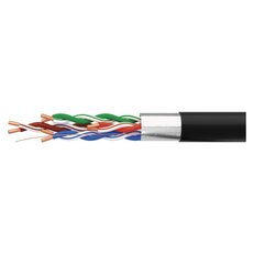 Datový kabel FTP 5E, outdoor, 100m EMOS S9224