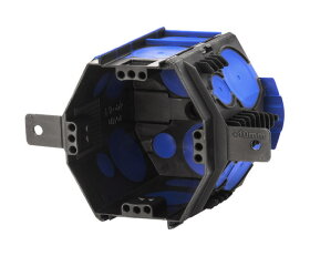 UI10T Přístrojová krabice pod omítku černá/modrá F-TRONIC 7320101