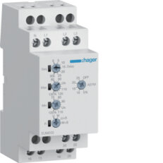 Napěťové fázové kontrolní relé s asymetrií 1F+N/3F+N, 230/400V, 2 přep. kontakty