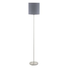 Stojací svítidlo PASTERI matný nikl/šedá 60W IP20 EGLO 95166
