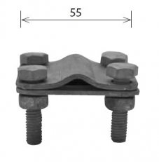 Zemnící svorka SR 03 K (4xM8), N V4A Kovoblesk 24259