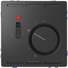 Pokojový termostat, Merten System D, 24V, antracit, plast SCHNEIDER MEG5761-6034