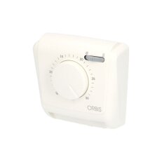 Termostat ORBIS CLIMA MLW, bytový, analogový, 10A (1,5A), 250V AC ORBIS 1000836