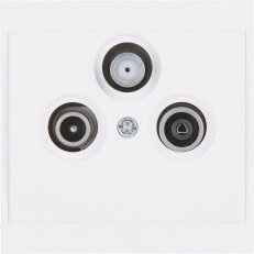 916113089 Antenna socket TV/RF/SAT singl