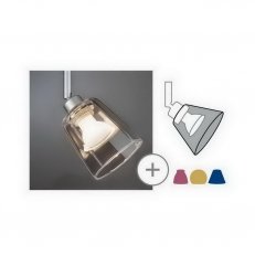 VÝPRODEJ VZORKU Stínidlo DecoSystems Vico čiré sklo max. 50W 953.57 95357