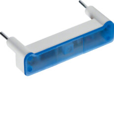 Signalizační LED 230V pro vypínač/tlačítko, Berker W.1, modrá HAGER WUZ690