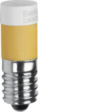 Žárovka, E10, 230V / =, 4 mA, -40 až +70 °C, příslušenství, žlutá WDA2727Y