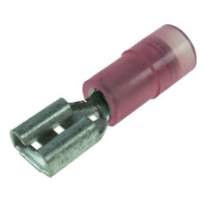 Objímka plochá poloizolovaná, 0,5-1,5mm2/6,3x0,8mm PA (RF-F608/PA) OPP 1,5-68/PA