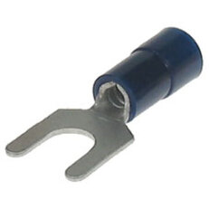 Vidlice izolovaná Cu, průřez 16mm2/M5/šíře 11mm, izolace PA VI 16-M 5/PA