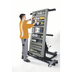 031001 ALFRA moderní elektrický montážní stůl, nosnost 250kg AMTE 250