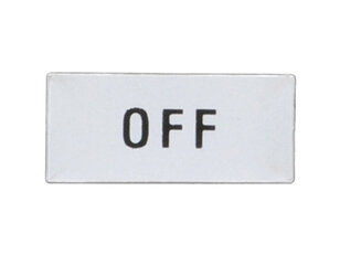 Lovato LPXAGB226 Štítek ''OFF''