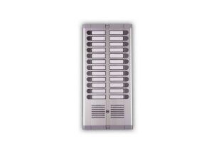 Tlačítkový panel pro hlasovou jednotku, 24 tlačítek, 2 sloupce URMET 925/224