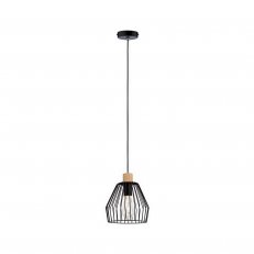 Závěsné svítidlo Cameo IP44 E27 20W dřevo/černá 708.91 PAULMANN 70891