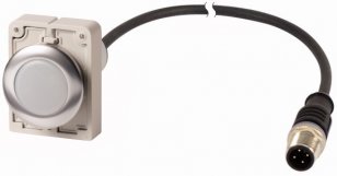 Eaton C30C-FL-W-24-P5 Kompaktní zapuštěná signálka, 24V AC/DC, bílá