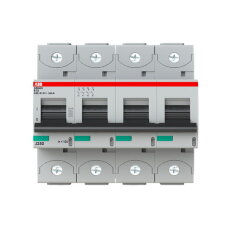 S804N-B10 jistič 4P char. B 10A s klecovou svorkou 36kA ABB 2CCS894001R0105