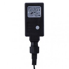 LED vánoční řetěz pulzující, 12m, jantarová, časovač
