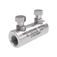 Kabelová spojka MSCL25 Al/Cu 6-25mm2, 2x Al šroub, 12 kV MOREK MSCL0252A00