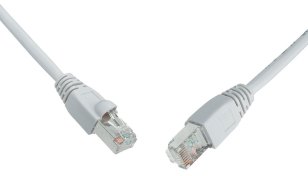 Patch kabel CAT6 SFTP PVC 0,5m šedý snag-proof C6-315GY-0,5MB SOLARIX 28420059