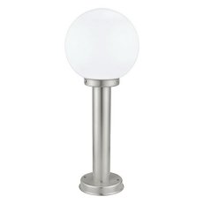 Venkovní stojací svítidlo NISIA H-500 nerezová ocel/satén 60W IP44 EGLO 30206