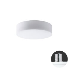 Vestavné svítidlo se skleněným stínidlem OSMONT ERIS V3 3x10W IP44 E27 bílá