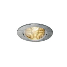 NEW TRIA kulaté LED svítidlo do stropu kartáč.hliník 1800-3000K 7,2W SLV 1001990