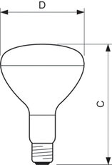 Philips Infražárovka IR 375CH R125