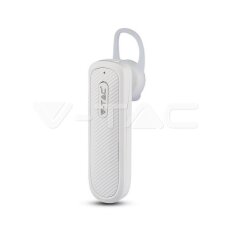 Headset Bluetooth 70mAh White, VT-6700 V-TAC SKU7701
