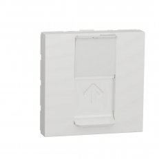 Datová zásuvka NOVÁ UNICA 1xRJ45 Kat.6A FTP, 2M, Bílá SCHNEIDER NU344918