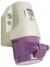 Walther 10111 Nástěnná zásuvka NORVO 16A 2P 42V 12h IP44
