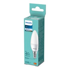 Philips LED žárovka 40W B35 E14 CW FR ND 1PF/6