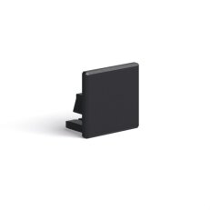 Záslepka KLUŚ MICRO-G pro AL profil, černá /24331/ ALUMIA C24319C07