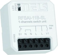 Spínací prvek se vstupy pro externí tlačítka RFSAI-11B-SL ELKO EP 8595188183758