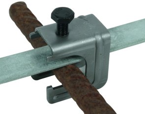 Propojovací svorka pro prům. 6-10 mm nebo pásek 30x3-4mm nebo přítlačný třmen