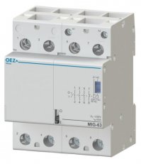 MIG-63-40-A230 Impulzní relé Ith 63A,Uc AC 230 V, 4x zapínací kontakt OEZ:43270