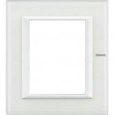 Legrand HA4826VBB BTAX RÁMEČEK 3+3M WHITE/SKLO