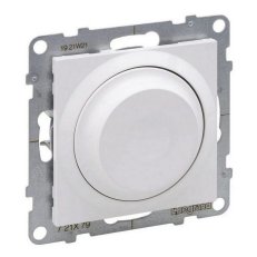 SUNO BÍLÁ OTOČNÝ STMÍVAČ 300 W LEGRAND 721179
