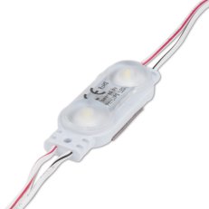 LED modul 2x SMD 2835 0,72 W DC 12 V 60 mA 110 lm 6500 K 170° IP66