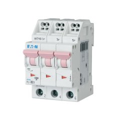 PLI-C2/3 Jistič PLI (bezšroubové svorky nahoře) char C 3-pólový 10kA 2A 101315