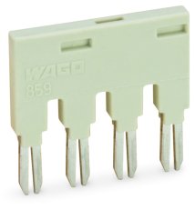 Můstek pro otvory pro můstky 4x červená WAGO 859-404/000-005