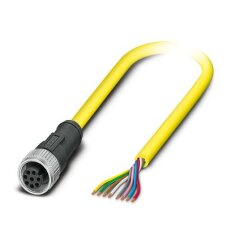SAC-8P-15,0-542/M12FS BK Kabel senzoru/aktoru 1418058