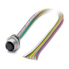 Přístrojový konektor zpředu stěny SACC-E-M12FS-17CON-M16/0,5 VA 1405244