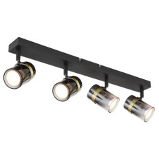 Stropní svítidlo TRABBY černá 4xGU10,max. 8W 230V GLOBO 57916-4