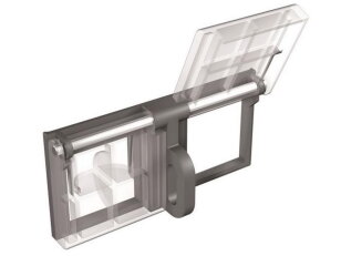 ABB Kryt ovládacích tlačítek s blokováním vis. zámkem D=4mm E1.2 PBC D=7mm
