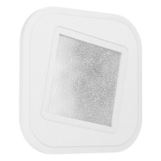 Nástěnné svítidlo MACCHIONI LED 200X200 bílá/třpyt 12W IP20 EGLO 901233
