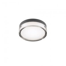 Stropní svítidlo FRISBI PL LED 8W 3000K D150 IP44 BK REDO 01-3733