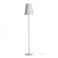 NYC/CONNY 25 stojanová Polycotton bílá/chrom 230V E27 7W RENDL R14074