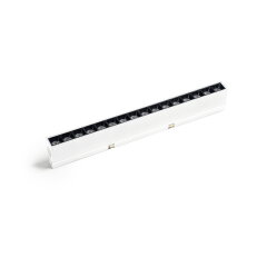 Bodové lineární svítidlo pro LED systém Alumia Magnetik Bílá, 3000K AM16L-30-W